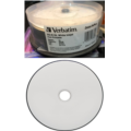 Verbatim 97334 DataLifePlus  BD-R DL 50 GB Single Disc White Inkjet Printable Hub Printable